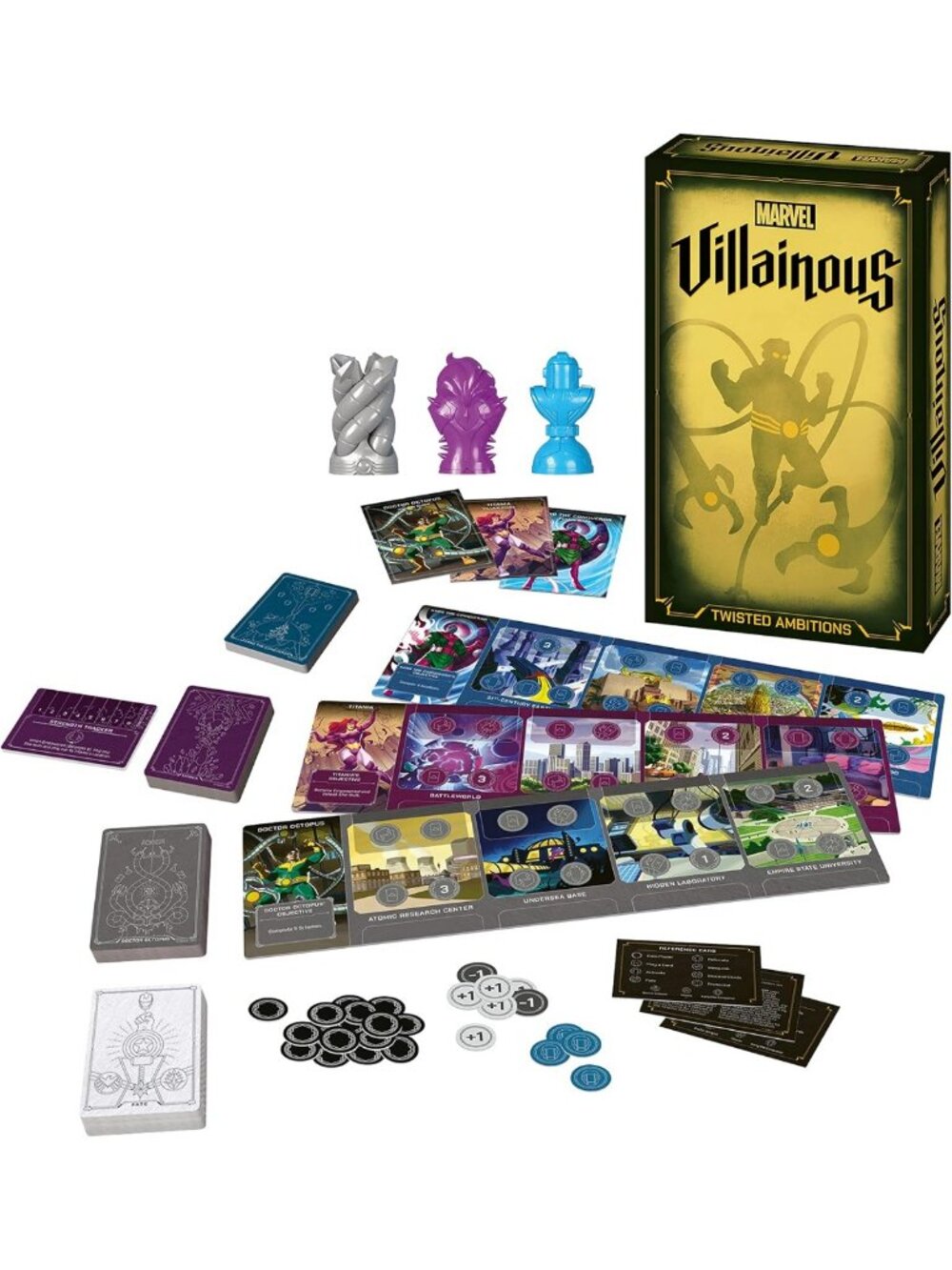 Engaging Strategy Board Game for Marvel Fans | Twisted Ambitions | High Replay